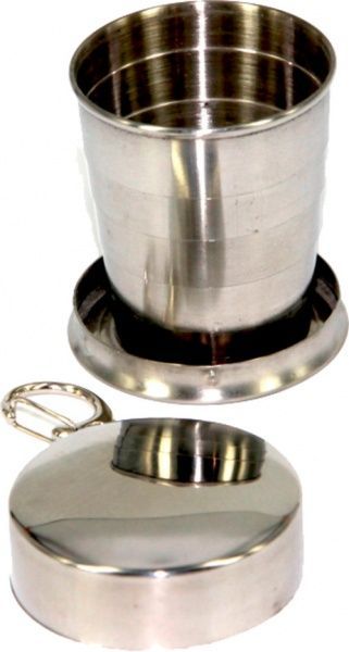 Фляга в чохлі з чаркою і складаним ножем PT-9-A