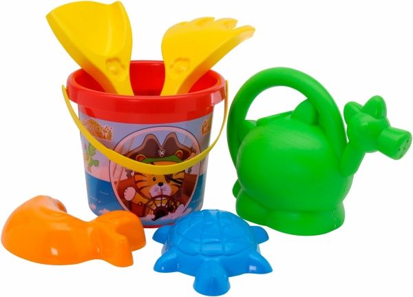 Набір для пісочниці Wader Тигреня з лійкою 39034