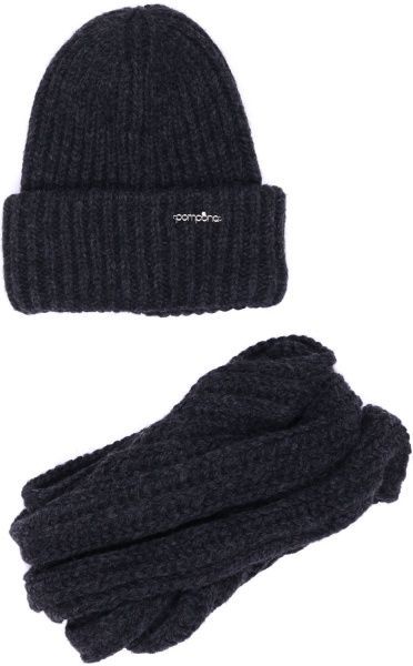 Шапочка детская унисекс Pompona р.one size темно-серый 20 Z P 35 k 