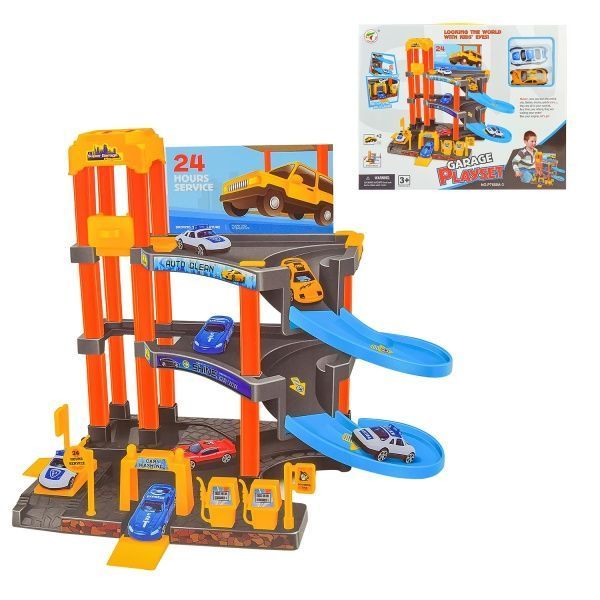 Игровой набор Паркинг, 2 машинки P7688A-3