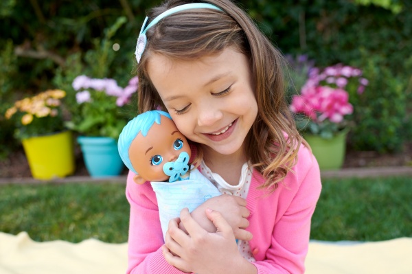 Пупс My Garden Baby Голубые крылышки HBH38