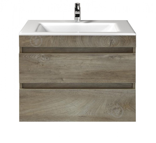 Тумба підвісна ScandiSPA Wood 80 під умивальник Амальфі 80