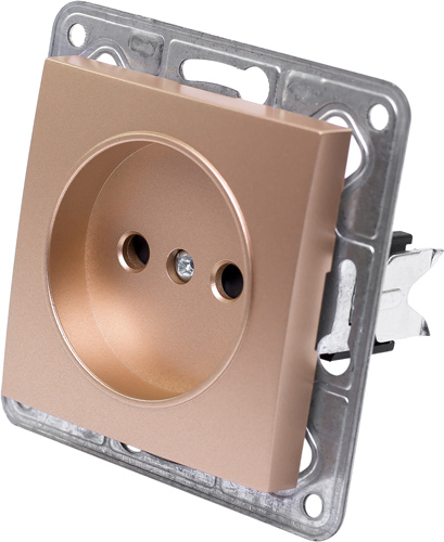Розетка LXL Tesla LXL3514A бронзовий 8536699090