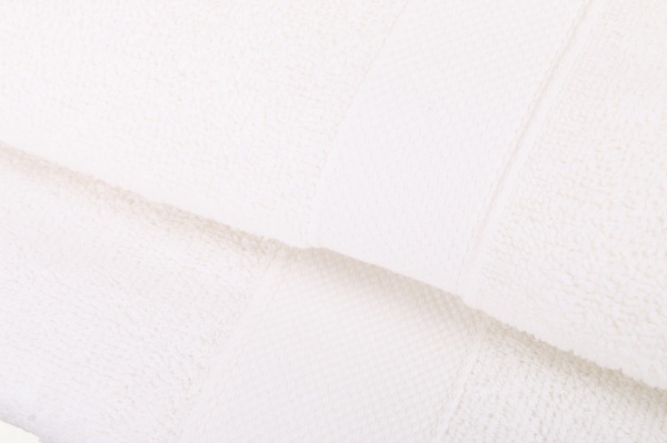 Набір рушників махрових Tara з бордюром 2 шт 50x90 см молочний La Nuit 