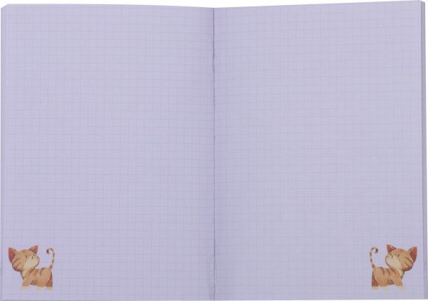 Книга для записей Kitty note B6 lilac