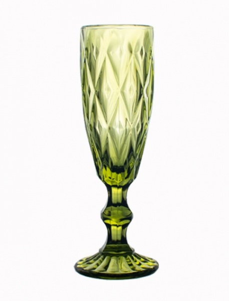 Бокал для шампанского Изумруд 150 мл Helios 