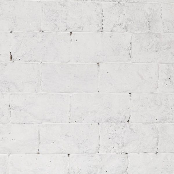 Плитка гипсовая прямая RUSTIKA Модена белый 0,6 кв.м 