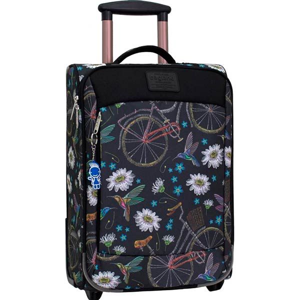 Чемодан Bagland 37666244 51 л разноцветный Леон 194 