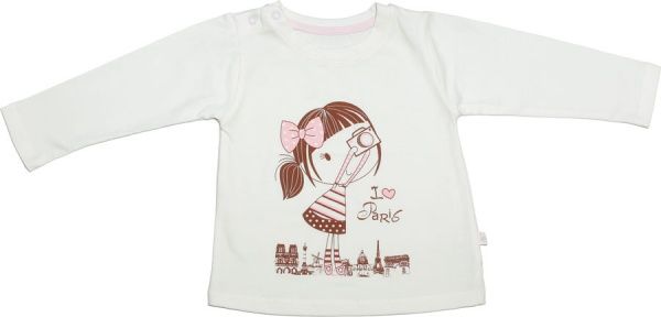 Блуза Фламинго р.80 молочный 11717255 