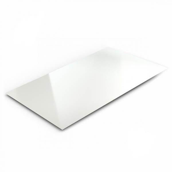 Гладкий лист с глянцевым покрытием PSM 1250x2000 RAL 9003 белый