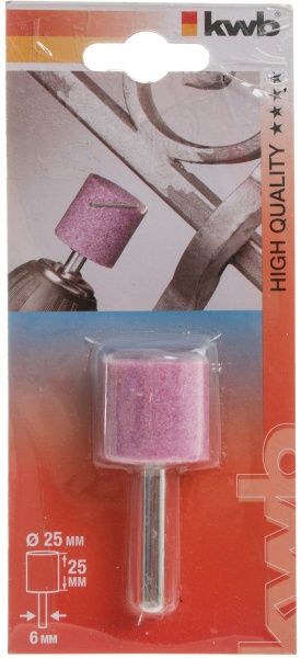 Фреза шліфувальна циліндрична 25 х 25 мм KWB 5510-00