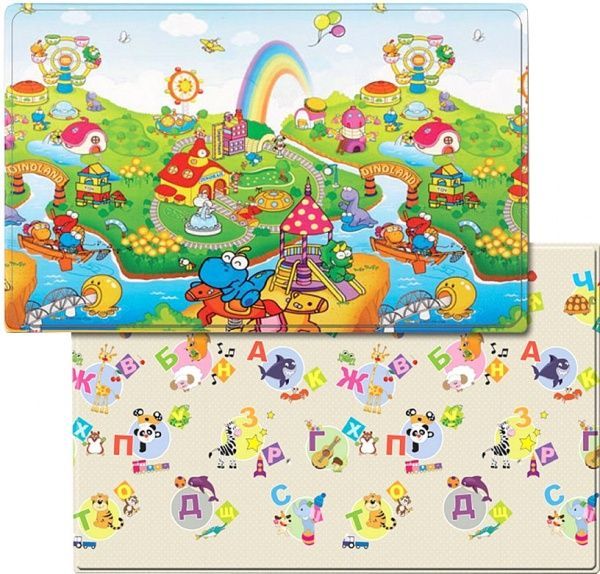 Коврик Dwinguler Dino Land русский алфавит 886092