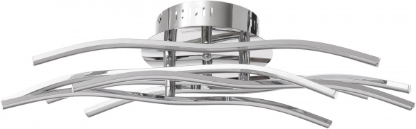 Люстра светодиодная Globo LED Sahara 6x5 Вт хром 67816 