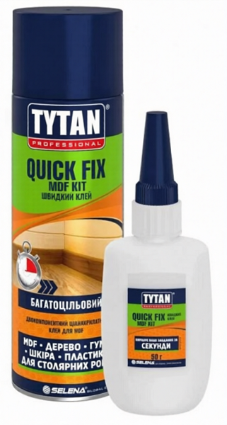 Клей Tytan Quick FIX 100+400 з активатором  — фото 1