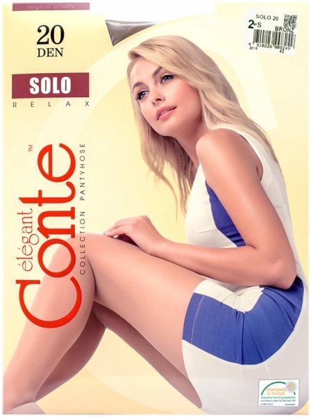 Колготки Conte SOLO 20 den bronz р. 2 бронзовый 