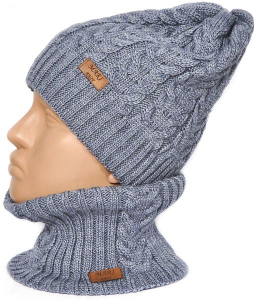 Шапка детская р.52–54 индиго 820 