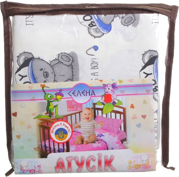 Комплект постельного белья Україна «Мишки-морячки» 