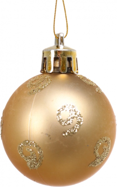 Набор елочных шаров и декораций EPI-BS-4366AKR в ассортименте d 40 мм 20 шт./уп.