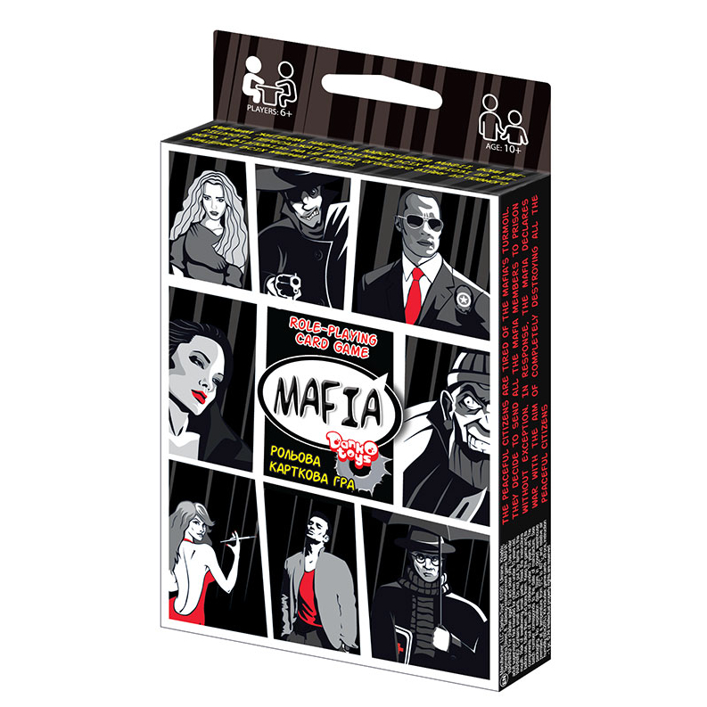 Игра настольная развлекательная Danko Toys Мафия DTG52EN
