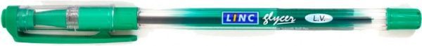 Ручка кулькова LINC Glycer масляна зелена 