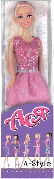 Лялька Ася 28 см із аксесуарами 35050