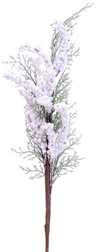 Гілочка декоративна Сніжна 60 см 801-285 Lefard