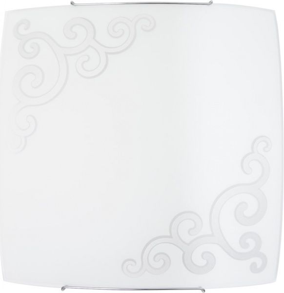 Світильник настінно-стельовий Nowodvorski ARABESKA SILVER 7 1x100 Вт E27 срібний 3701 