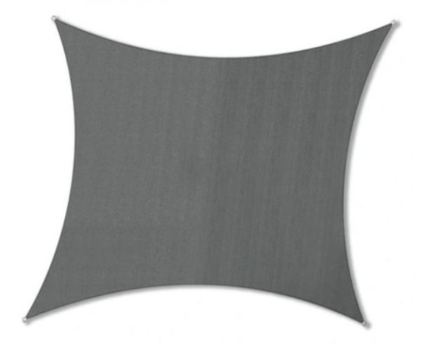 Тент-парус POLI квадрат 3,6x3,6 м серый 