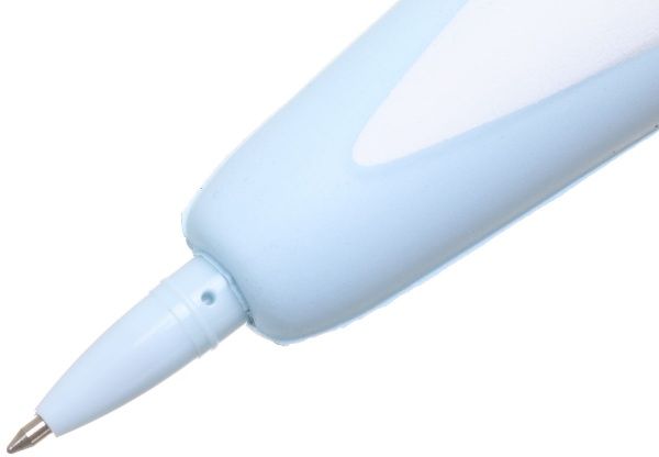 Ручка шариковая Пингвин, голубой 