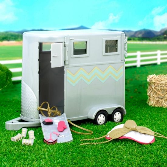 Кукольный домик-конюшня Lori Трейлер для лошади LO37020Z
