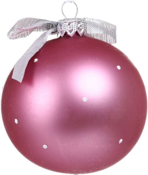 Шар новогодний Символ года-декупаж d 80 мм в ассортименте