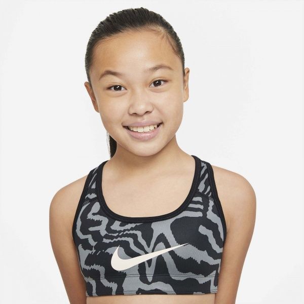 Бра Nike NK SWOOSH AOP REV BRA DA0902-010 L чорний
