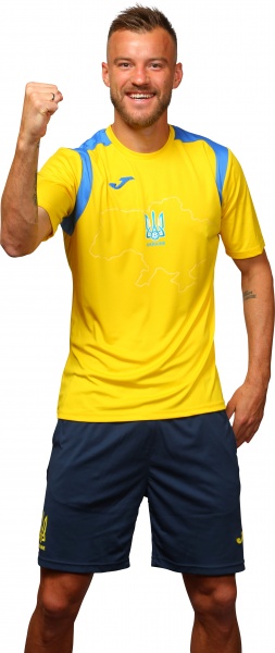 Футболка формы сборной Украины 2021 Joma Ukraine Official Replica T-shirt 101264.907 р.2XL-3XL желтый