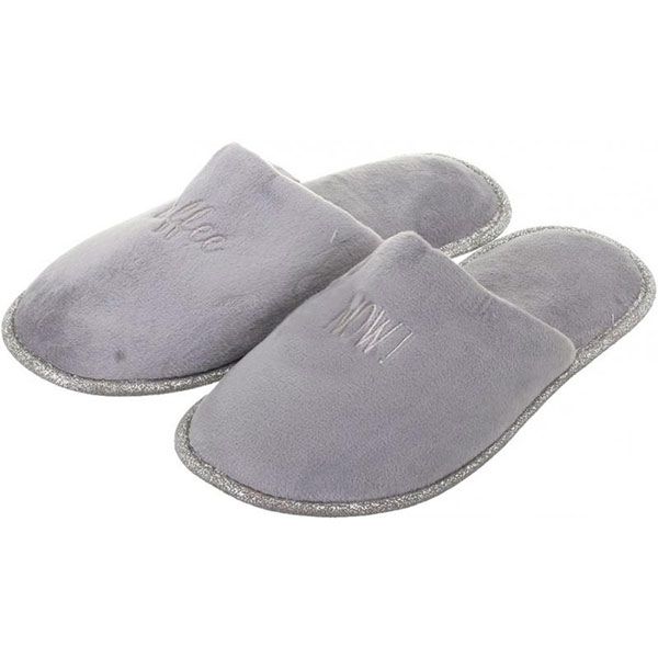Обувь домашняя женская La Nuit Слип р. 40 серая