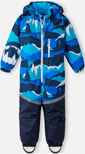 Комбинезон для мальчиков Lassie зимний р.110 темно-синий 7100008A 