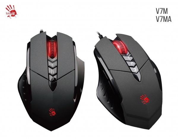 Мишка A4Tech 3200 CPI black (V7MA Bloody (Black)) 