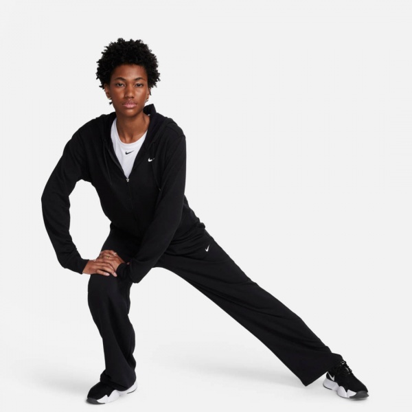 Джемпер Nike W NK ONE DF FZ HOODIE LBR FB5198-010 р.S чорний