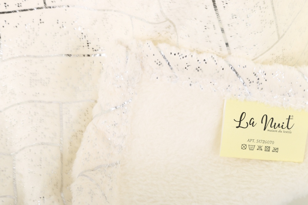 Плед Phoenix 160x200 см айвори La Nuit