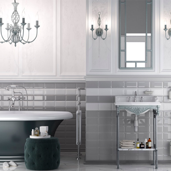 Плитка Golden Tile Metrotiles сірий 10х20 2 ґатунок 