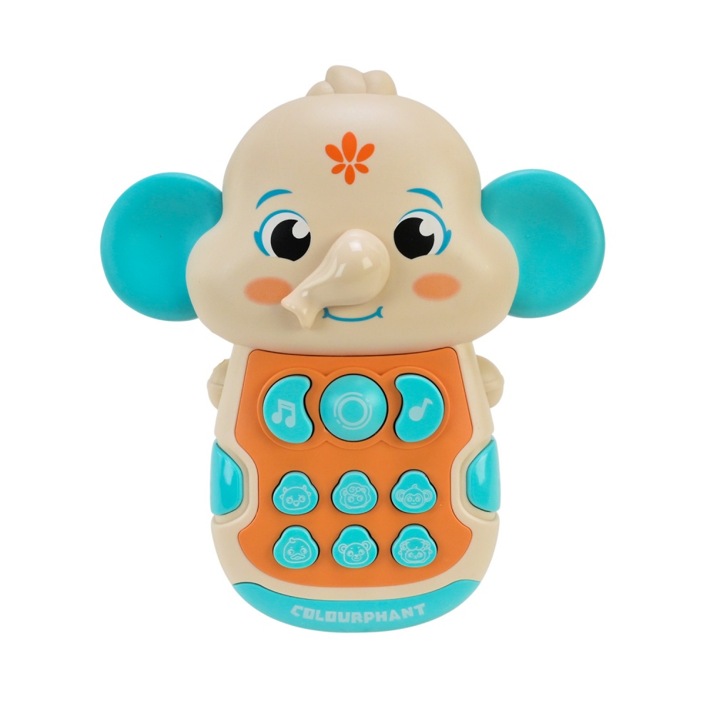 Телефон развивающий Грайся та навчайся Слоненок PL-724-12