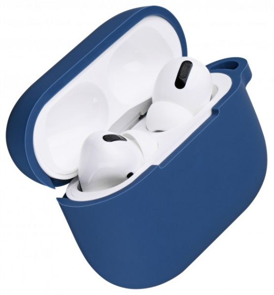 Чохол для навушників 2E для Apple AirPods Pro Pure Color Silicone 2.5 мм Navy (2E-PODSPR-IBPCS-2.5-NV) 