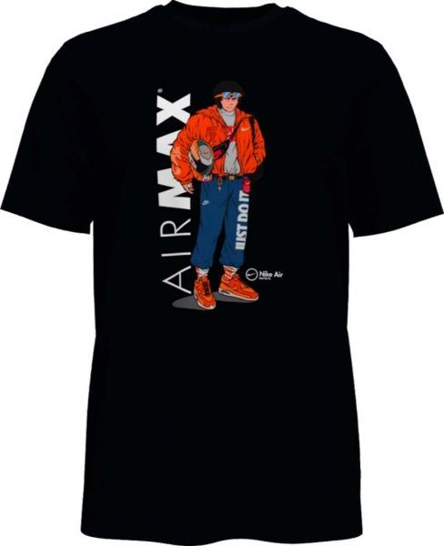 Футболка Nike M NK DRY OC STND VERB SS TEE DB6157-010 M чорний