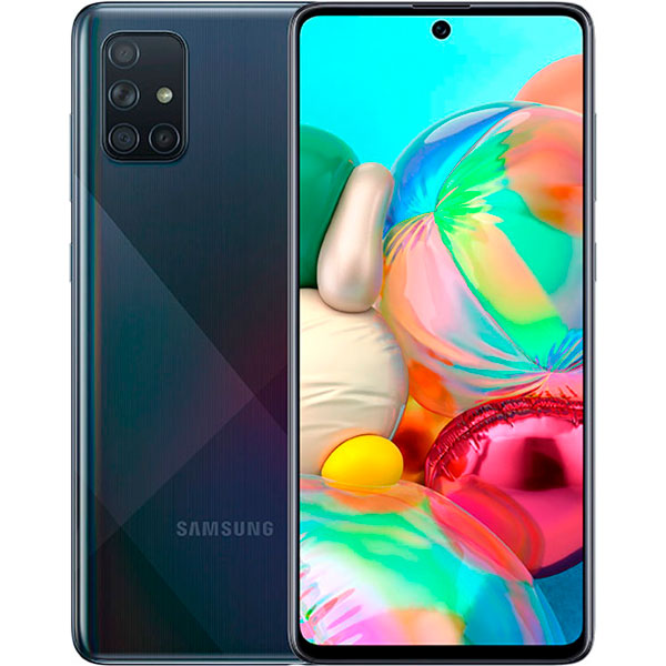 Смартфон Samsung Galaxy A71 6/128GB black (SMA715FZKUSEK) 