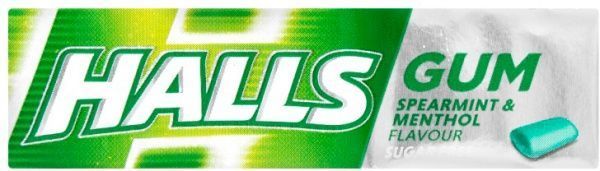 Жевательная резинка Halls со вкусом мята и ментола  — фото 1