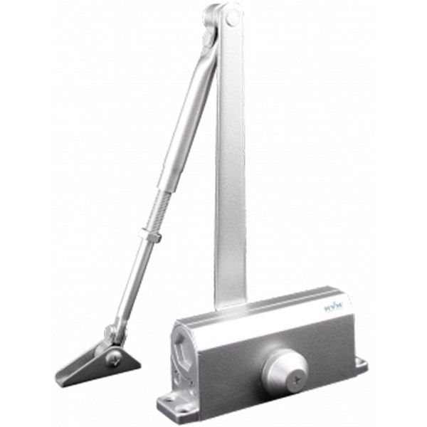 Доводчик дверний MVM L65-III срібний