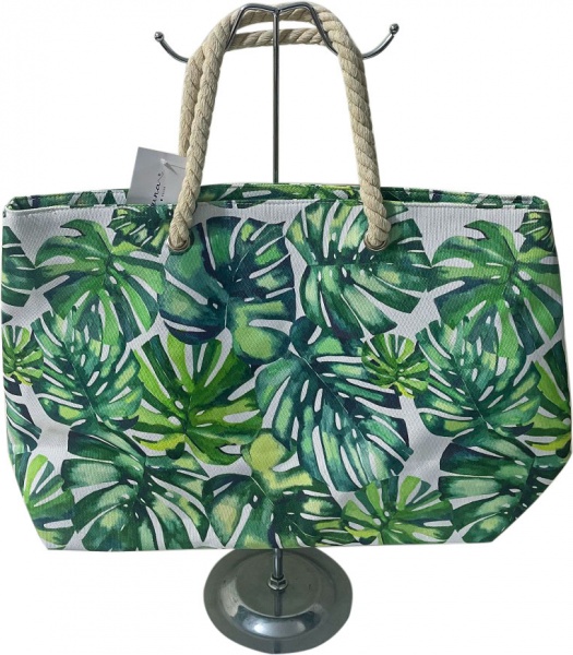 Сумка пляжна Luna зелений Palms