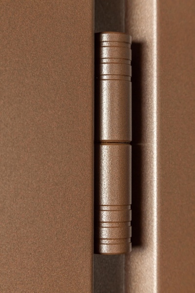 Дверь входная Булат Elegant 703 Metalic Wood - коричневая коричневый 2050x950 мм правая