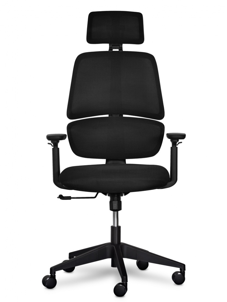 Кресло Mealux Leo Air Black (Y-543 KB) черный