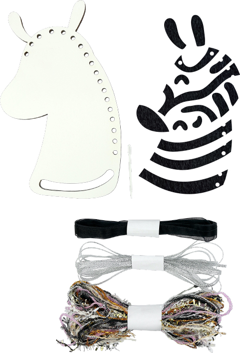 Набор для творчества Mebo Голова животного Зебра 628-02