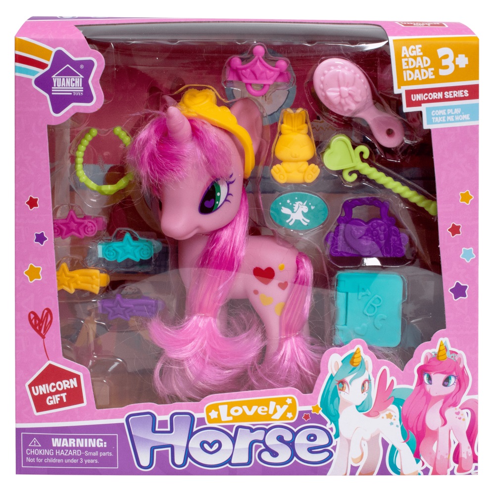 Игровой набор Maya Toys Единорог с аксессуарами 63811C